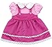 ebuddy Cute Pink Color Dress Doll Clothes for 16 Inch (35-40cm) High Simulation Baby