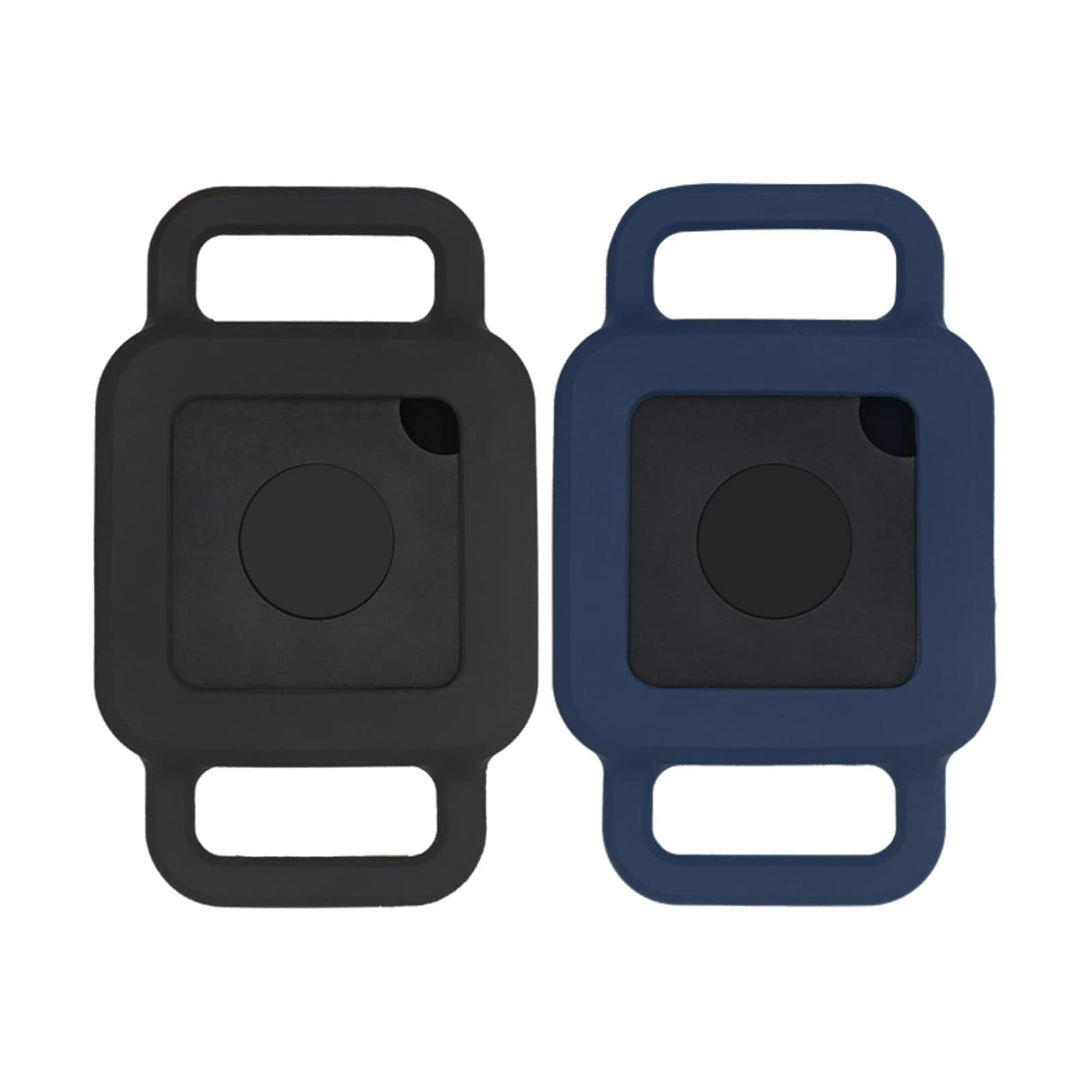 Photo 1 of [2 Pack] Dog Collars Holder Compatible for Tile Pro (2020 & 2018) Case,Pet Id Tag Case Cover for Tile Pro Tracker,Dog Collar Attachment for Item Finder Location Tracker?Birthday Party Supplies