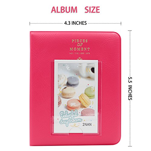 image for Ablus 64 Pockets Mini Photo Album for Fujifilm Instax Mini 7s 8 8+ 9 2