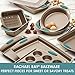 Rachael Ray Cucina Nonstick 12-Cup Muffin Tin With Grips / Nonstick 12-Cup Cupcake Tin With Grips - 12 Cup, Brown