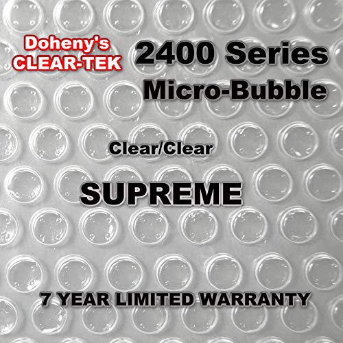 Doheny's Clear Tek MicroBubble Solar Covers for Above Ground Swimming