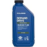 Polaris All-Season Demand Drive Fluid, for SxS and ATV Models - 2877922 | Polaris Demand Drive Fluid, 1 Quart, Full Synthetic Front Gearcase Lubricant, Helps Reduce Clutch Chatter, Wear &amp; Corrosion