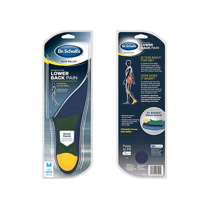 Dr. Scholl's LOWER BACK Pain Relief Orthotics // Clinically Proven