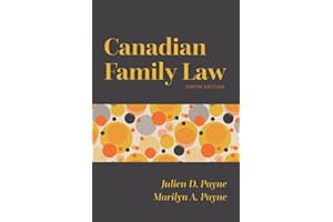 Canadian Family Law, Ninth Edition