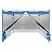 Leader Accessories Mesh Screen Zippered Wall Panels for 10' x 10' Canopy (Tent Walls Only, Frame and Top Not Included) (Blue mesh Wall)