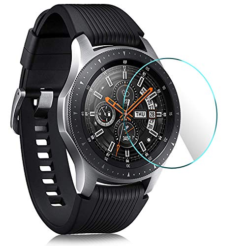 IVSO Samsung Galaxy Watch 2018 Screen Protector, [Scratch-Resistant] [No-Bubble ] 9H Hardness HD Clear Tempered Glass Screen Protector for Samsung Galaxy Watch 2018 46mm SM-R800 Smartwatch(1pcs) - Thumbnail 6