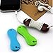 Drhob 3pcs Cute Dog Bone Cable Winder Cable Holder Earphone Organizer（Random Color）