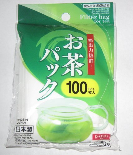 1 X Japanese 100pcs Loose Tea Filter Bag