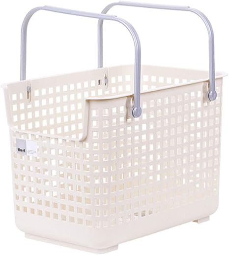 Amazon Carl Artbay バスルームストレージバスケット 汚れた衣類バッグ 洗濯物分類 汚れた服 洗濯物かご 赤ちゃんのおもちゃ コンテナ 家庭用品 L ホワイト ランドリー収納 オンライン通販