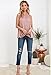 Women Blouse FarJing Women Chiffon Lace Sleeveless Shirt Blouse Casual Tank Tops (M, Pink 1)