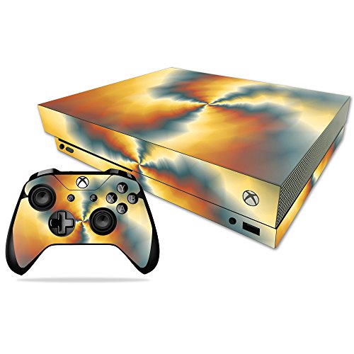 MightySkins Skin Compatible with Microsoft Xbox One X - Eye of The Storm | Prot…