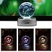 AXAYINC 3D Crystal Ball Night Light with Stand 7 Colors Change for Kids Baby Bedroom Decor Birthday Gift â€¦