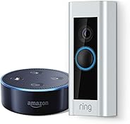 Ring Video Doorbell Pro + Echo Dot  (2nd Generation) - Black