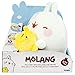 TOMY Molang Talk and Sing Plush Figure Molang & Piu Piu 25 cm Peluches