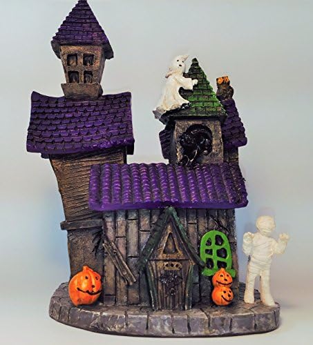 Darice 30013853 Miniscape Halloween House, 4 X 7.5", Assorted