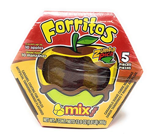 3 X Forritos Chamoy & Tamarind Apple Paste- Covers up to 30 Apples
