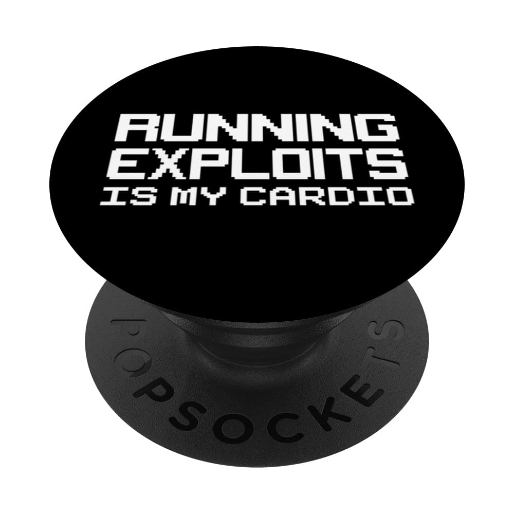 White Hat Hacker Design For A Cyber Security Specialist PopSockets Swappable PopGrip