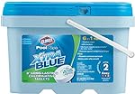 Clorox Pool&Spa Xtra Blue 3-Inch Long Lasting Chlorinating Tablets, 5-Pound 23005CLX