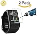 KIMILAR Screen Protector Compatible with Garmin vivoactive HR Tempered Glass Screen Protector, 2-Packs Premium HD Clear Film Ultra High Definition Invisible and Anti-Bubble Crystal Shield