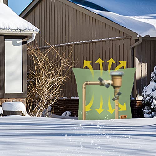 CODACE Backflow Preventer Insulation Cover, Insulated Pouch for Winter