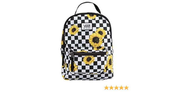 sunflower checkered backpack