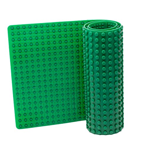 Brick Building Play Mat by SCS Rollable, 2Sided Silicone Playmat