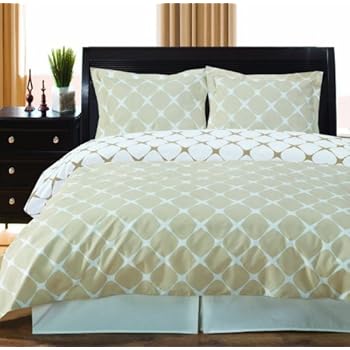Amazon.com: Linen and Ivory Bloomingdale 2pc Twin / Twin