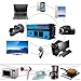 1000W Car Power Inverter DC 12V to AC 110V Converter with 2 Cigarette Lighter Sockets and Digital Display 2 AC Outlets and 4 USB Charging Ports fo
