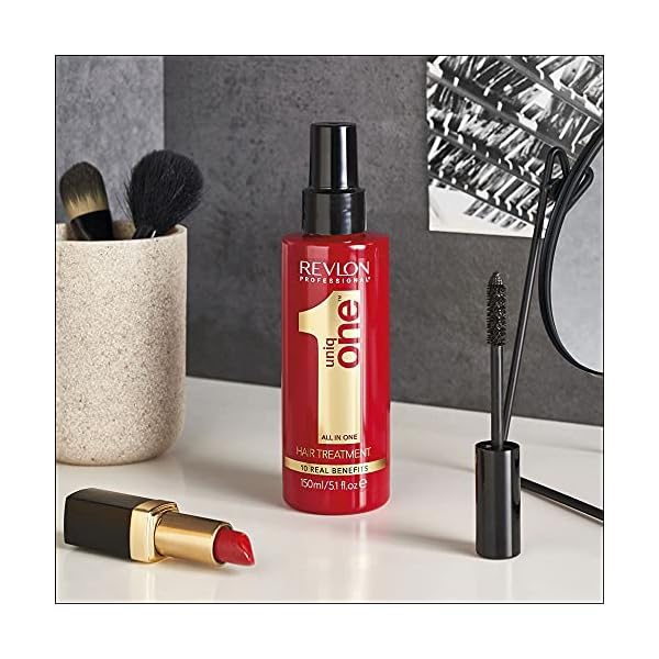 Revlon-UniqONE-Professional-Hair-Treatment Revlon UniqONE Professional Leave In Conditioner, Gifts For Women / Men, Vegan Hair Treatment For Shine & Frizz Control…