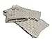Lanzom® Women Lady Fashion Winter Warm Knitted Hat and Scarf Set Skullcaps (Beige)