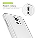 Samsung Galaxy S5 Clear Case, Case Army Scratch-Resistant Slim Clear Case Soft TPU for Samsung Galaxy S5 Hard Shell Back Soft Sides TPU Bumper Rubber Crystal Clear cover (Limited