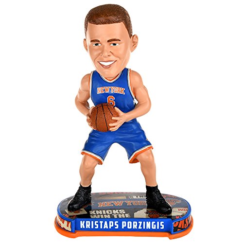 Kristaps Porzingis (New York Knicks) 2017 NBA Headline Bobblehead Forever Collectibles