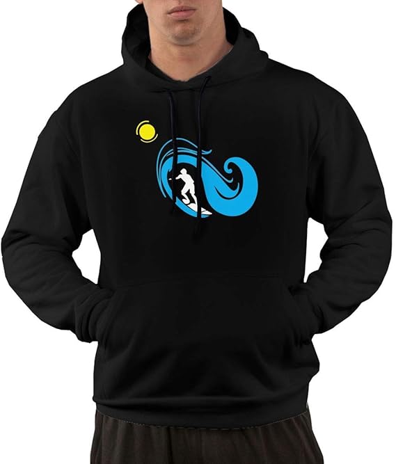 Amazon ポケットサーフィンシルエットのメンズプルオーバーパーカースポーツアウター トレーナー パーカー 通販