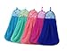 3Pcs Coral Fleece Microfiber Hanging Hand Towel Assorted Colors Quick Dry Thicken Cleaning Cloths Wipes Rags for Kitchen & Bathroom