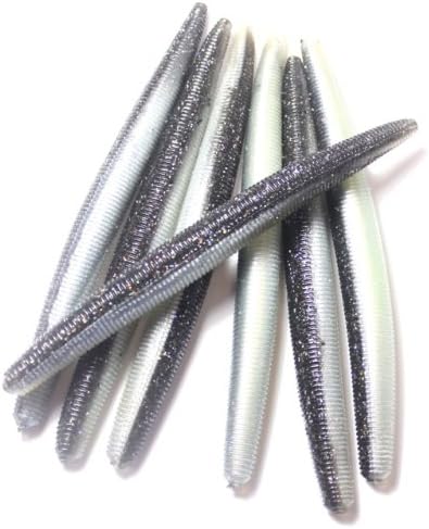 Wave 5" Tiki-Bamboo Stick - Laminated Smoke Shad