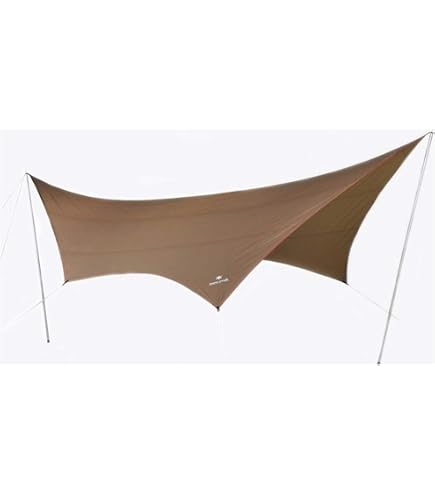 Amazon.com : Snow Peak Amenity Tarp Hexa L Set, TP-851SR Tarp