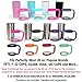 F-32 Handle - 19 COLORS - 20oz Size - Compatible with 20 Oz YETI Tumbler Travel Mug (20OZ, PURE PURPLE)