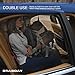 Pet Seat Covers - Back Seat Cover For Dogs - Pet Seat Cover for Cars Trucks and SUVs - 600D Polyester 100% Waterproof - Heavy-Duty Build & Non-Slip Backing - Pet Seat Hammock by Drabday
