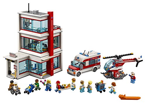 LEGO City Hospital 60204 Building Kit (861 Pieces) - //coolthings.us