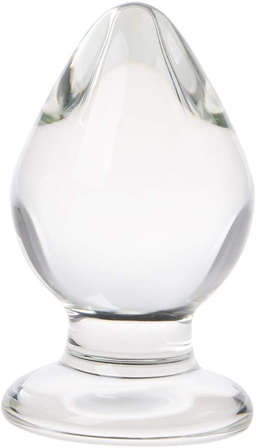 Wytinug Crystal Glass B'u-tt P'lug Party Toys Funny Toys G-spǿtter Stinnulator Crystal Glass Pleasure Wàńd Āmȁl Ƥlug for Couple