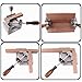 DD-life Woodworking Corner Right Angle Vice Corner Clamp 90 Degree Clamp, Clamps At Right Angle Carbide Vise