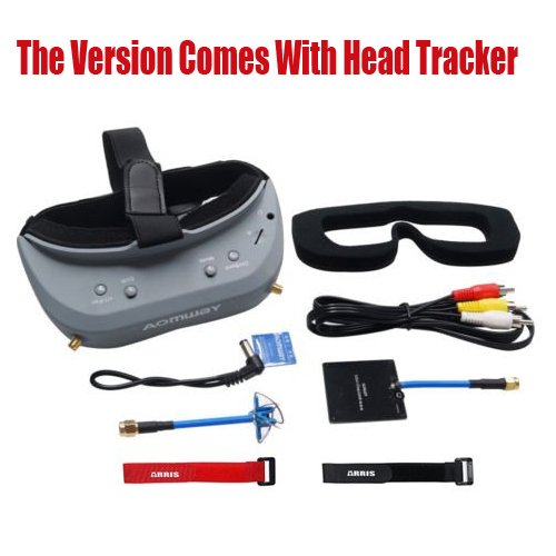 Aomway-Commander-V1-Diversity-3D-40CH-58G-FPV-Goggles-w-DVR-Support-HDMI-and-Head-Tracker-Free-ARRIS-Battery-Straps