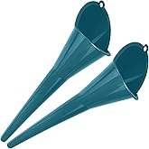Plastic Long Neck Oil Funnels, for Filling Automotive Oil, Lubricants Engine Oils, Kerosene, Fuel, Diesel, Coolant & Other Li