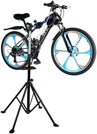 ClUKING Bicycle MTB Bicycle Repair Stand Adjustable Height Maintenance Stand Repair 360 Degree Swivel
