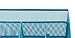 PAG Office Supplies Mesh Desk Organizer Pen Holder Accessories Storage Caddy with Drawer, 7 Compartments, Blue