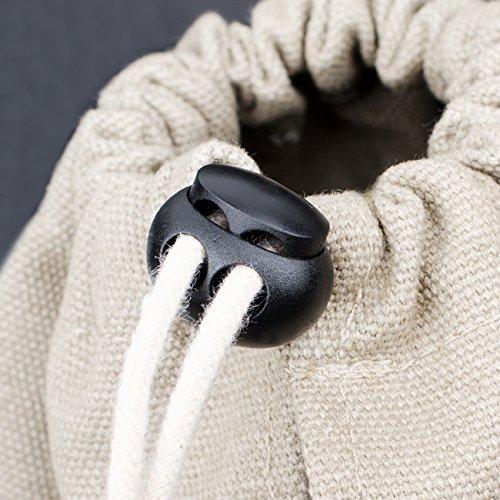 Plastic Cord Lock End Toggle Double Hole Spring Stopper Fastener Slider Toggles End (Black,10 PCS)