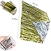 Emergency Blanket (2-Pack) Solar Blankets Large Foil Thermal Blanket Survival Maximum Protection Rescue Best Suited Your Earthquake Survival Kit Outdoor Camping Hiking First Aid 55.11×82.68 inchthumb 3