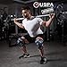 Mava Sports Knee Sleeves Weightlifting Men & Women, 7mm Neoprene Knee Sleeves for Women and Men, Ideal for Cross Training WOD, Squats, Powerlifting