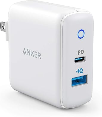 Amazon Com Usb C Charger Anker 30w 2 Port Fast Charger With 18w