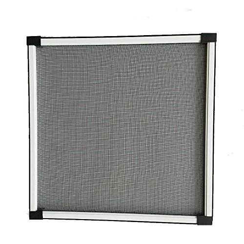FLYZZZ Adjustable Sliding Window Screen, 2 Ways Aluminum Frame